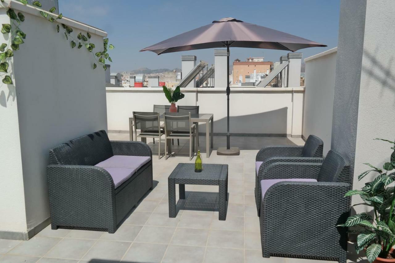 Penthouse Apartment & Pool Malaga Center Exterior foto